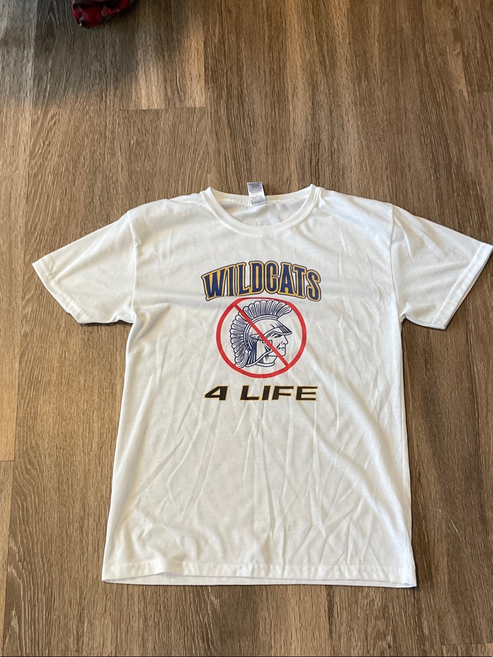 Wildcats 4 Life Graphic Tee - White